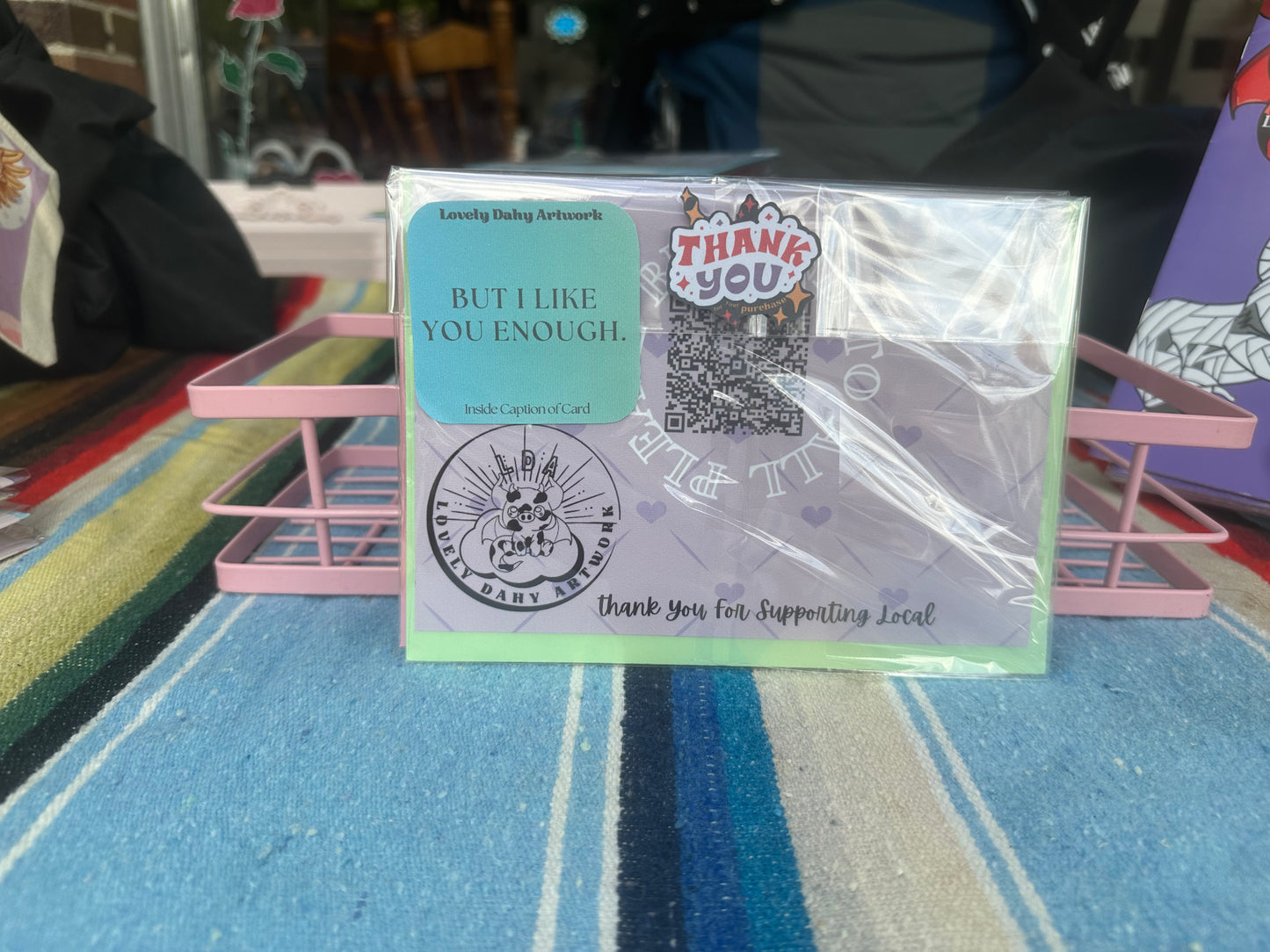 Asexual Alligator Greeting Card