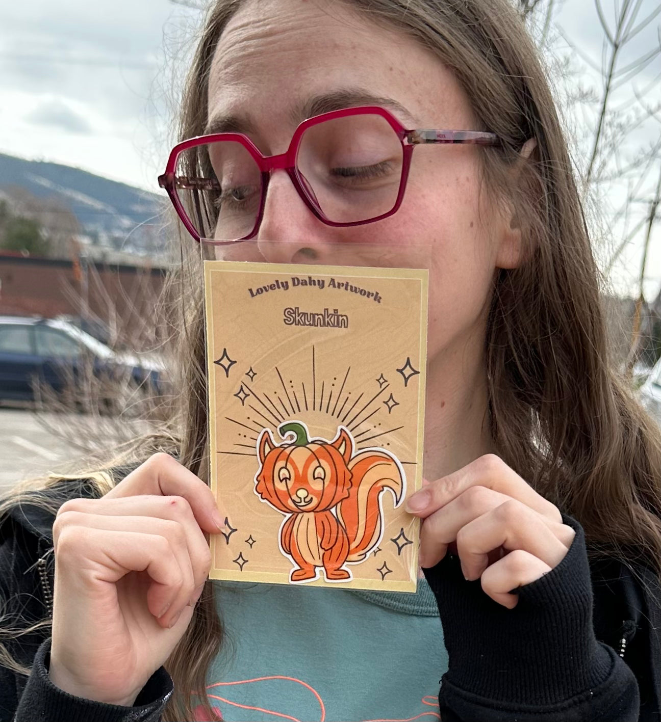 Skunkin Vinyl Sticker