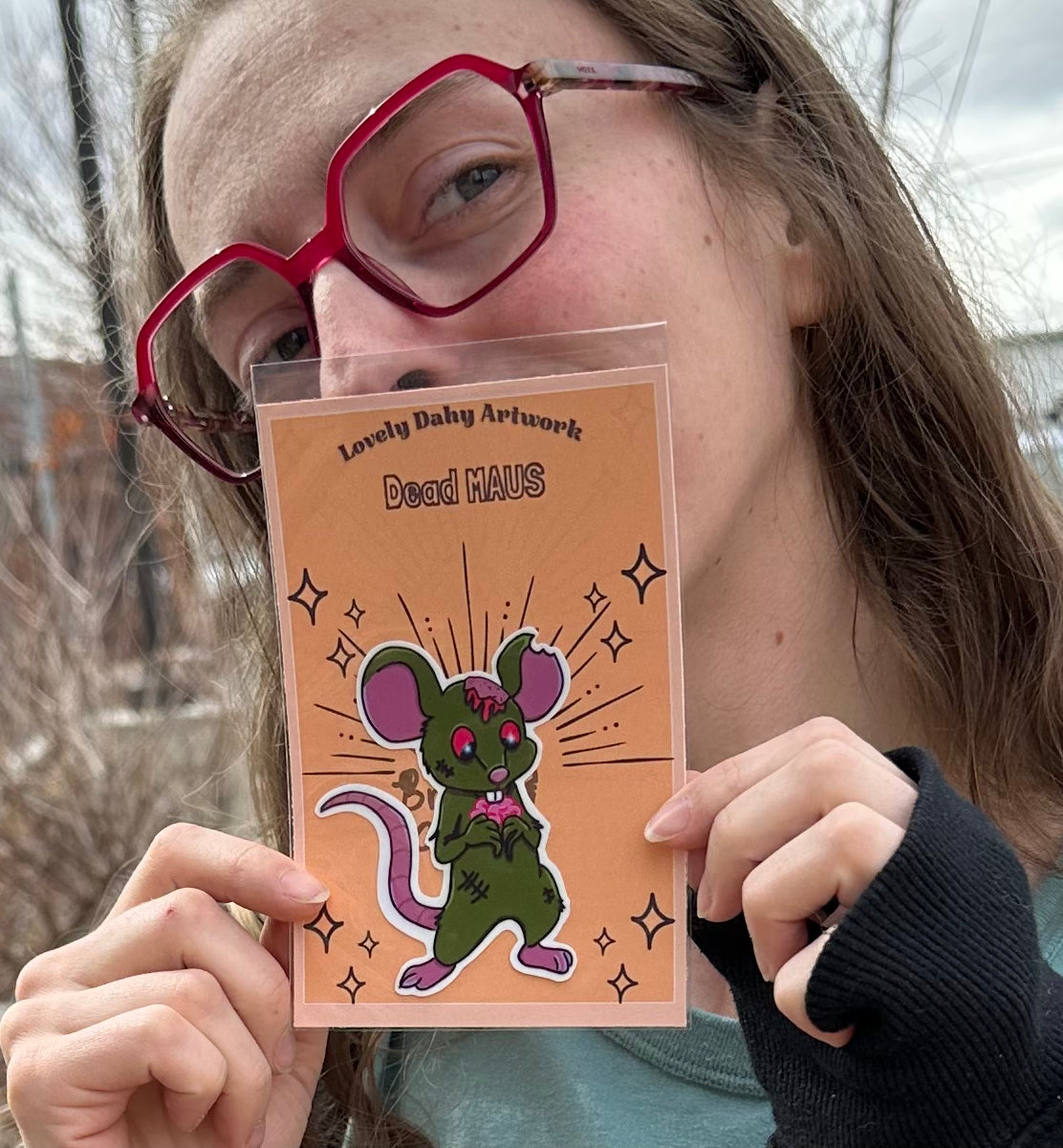 Dead MAUS Vinyl Sticker