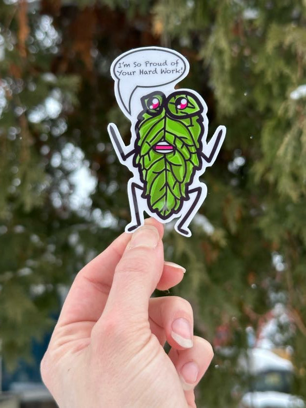 Spearmint EncourageMINT Vinyl Sticker