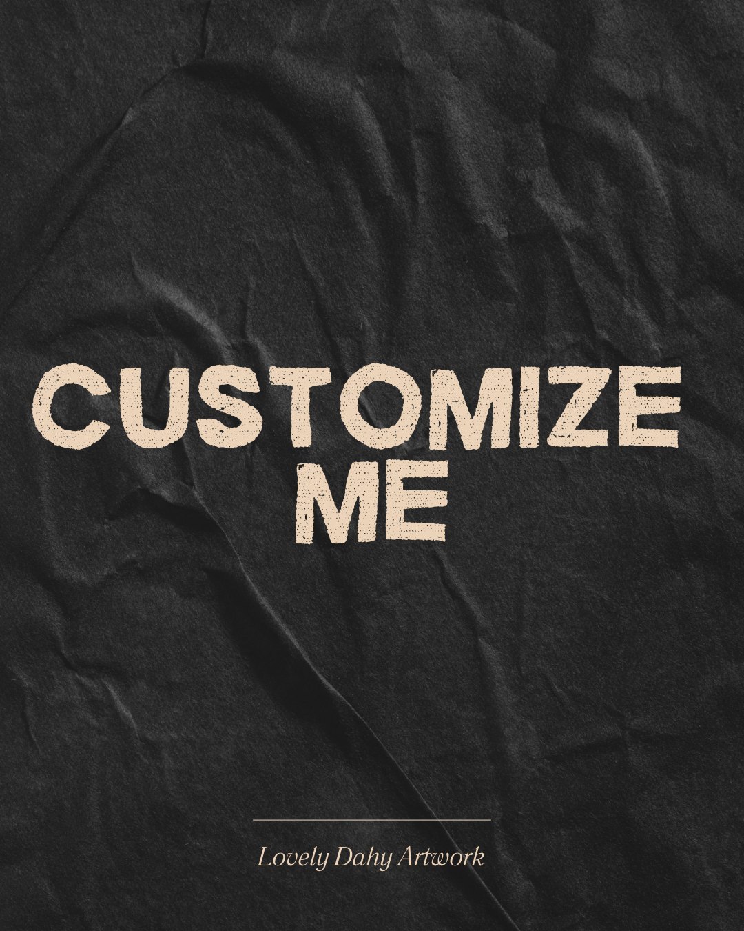 Customize Your Purchase