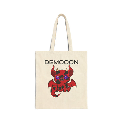 DeMOOON LDA Design Cotton Canvas Tote Bag