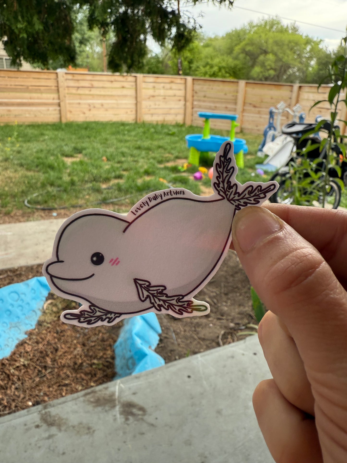 Belugula Vinyl Sticker