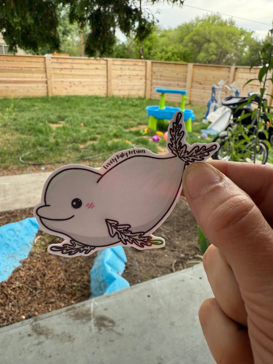 Belugula Vinyl Sticker