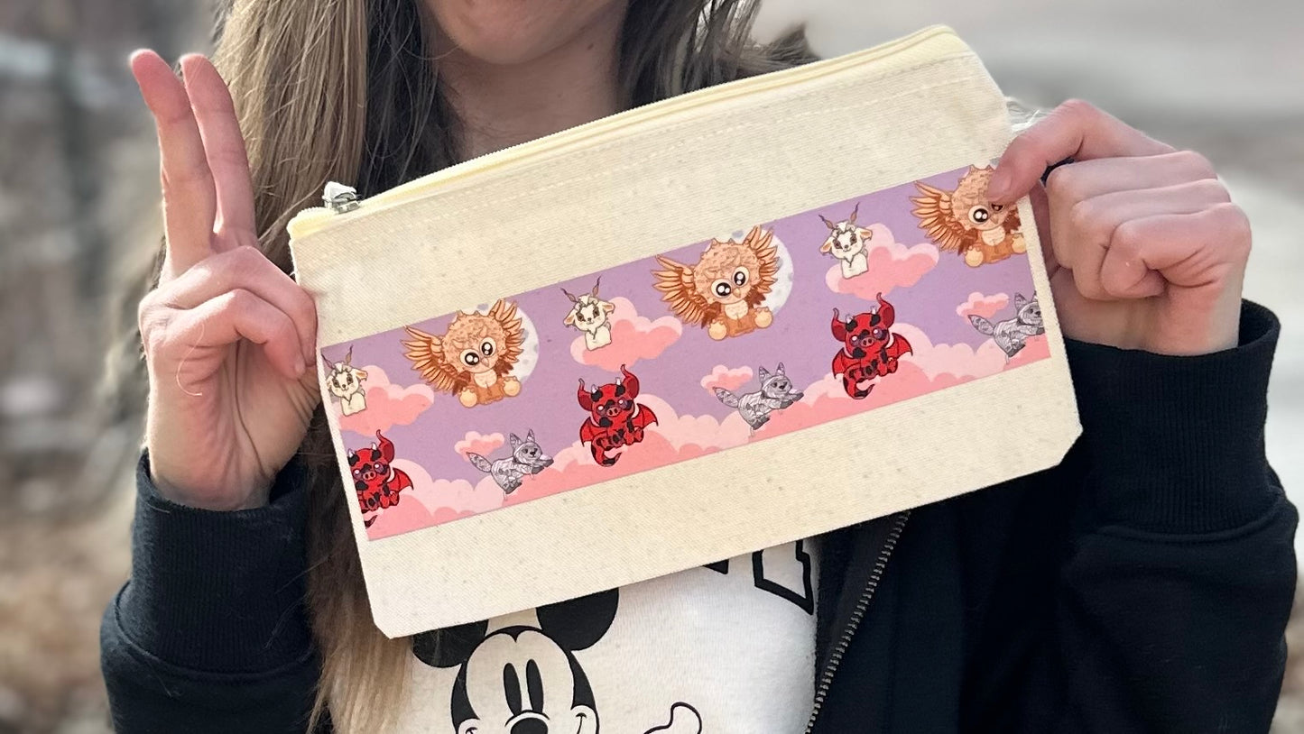 Original Critters on Cloud Nine Makeup/Pencil Bags