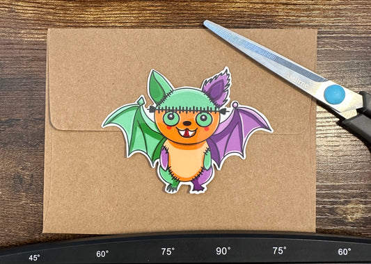 FrankenBATS Monster Vinyl Sticker