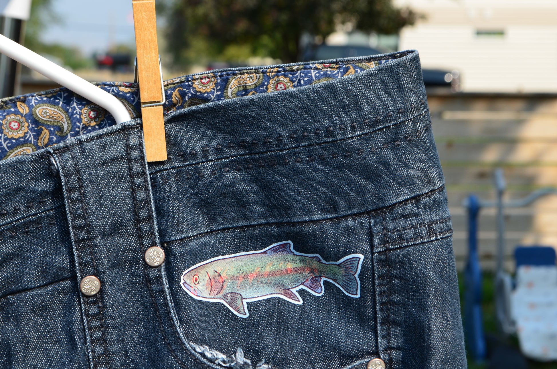 Trout Design Jeans