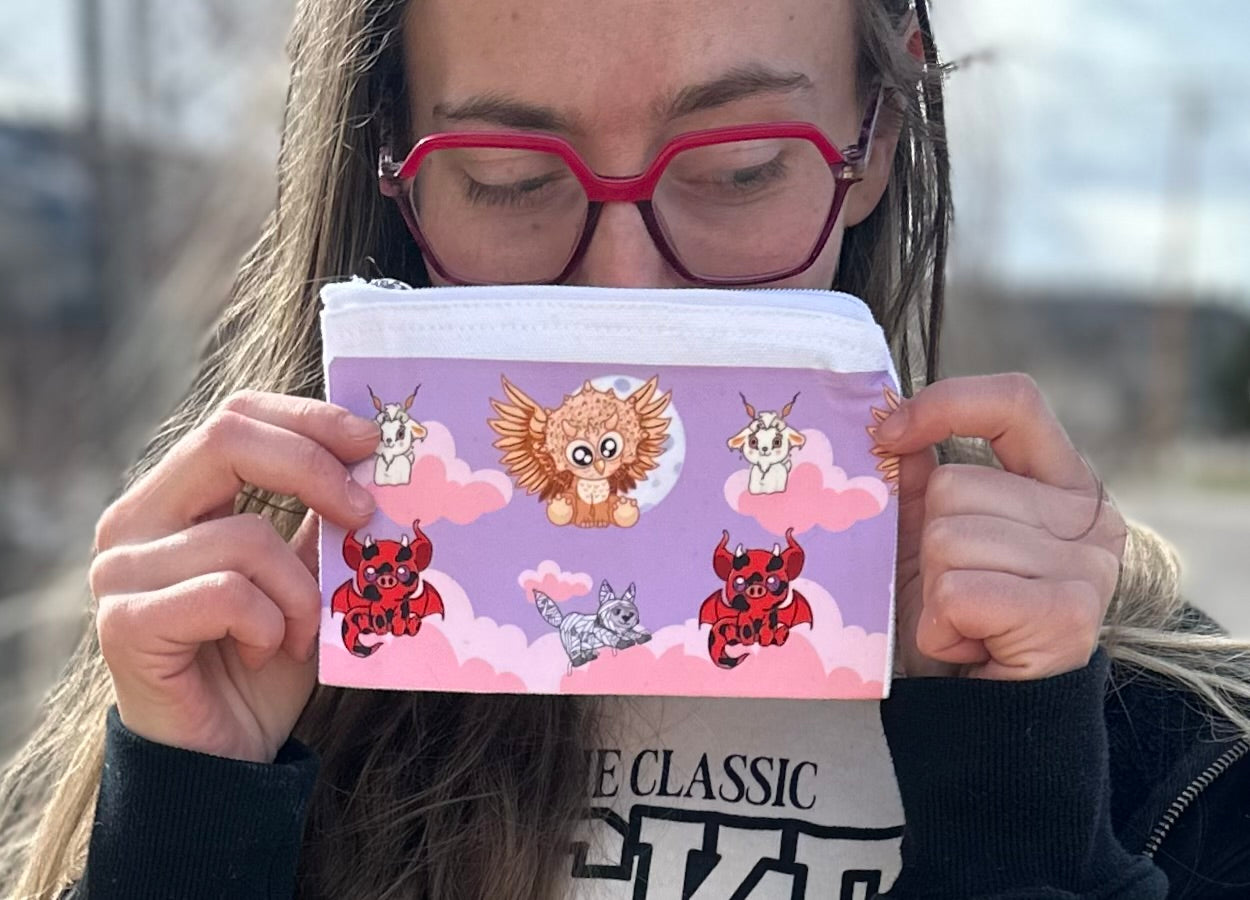 Original Critters on Cloud Nine Makeup/Pencil Bags