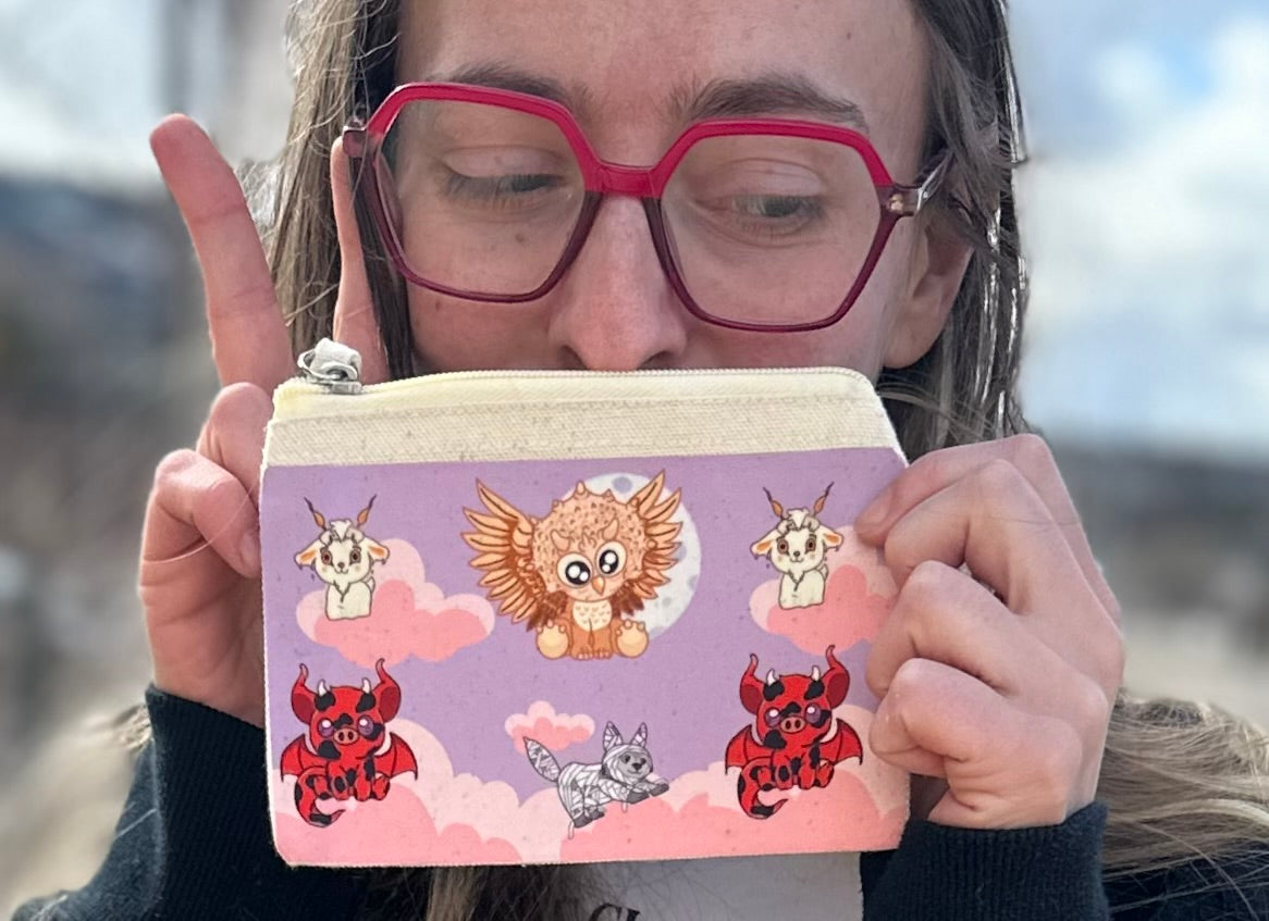 Original Critters on Cloud Nine Makeup/Pencil Bags