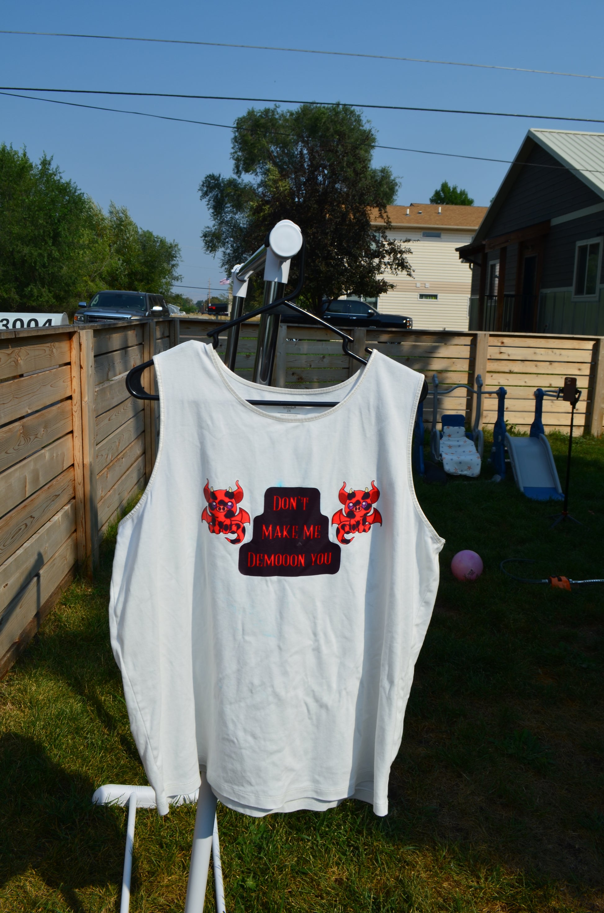 “Don’t Make Me DeMOOON You” Tank Top