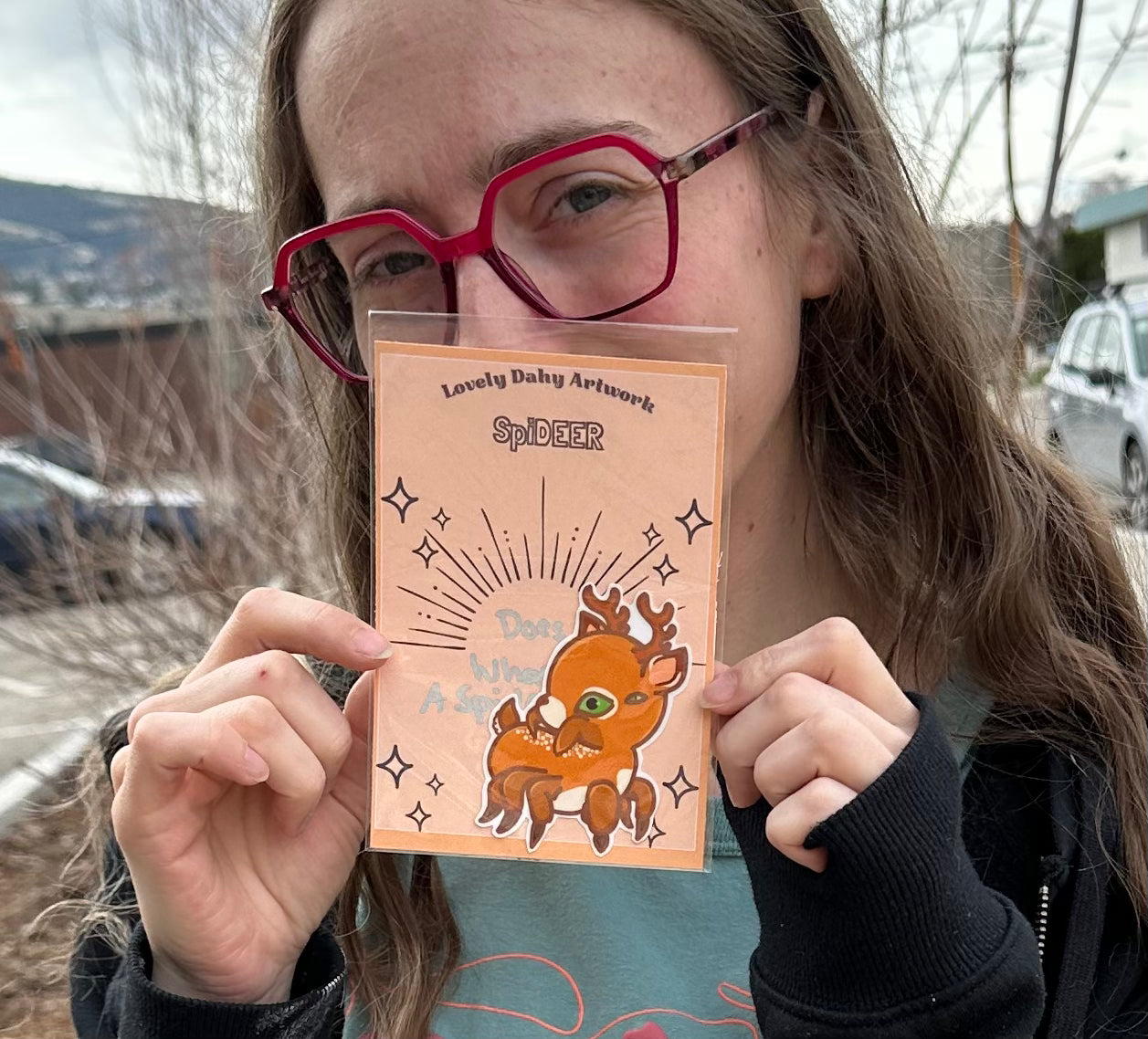 SpiDEER Vinyl Sticker