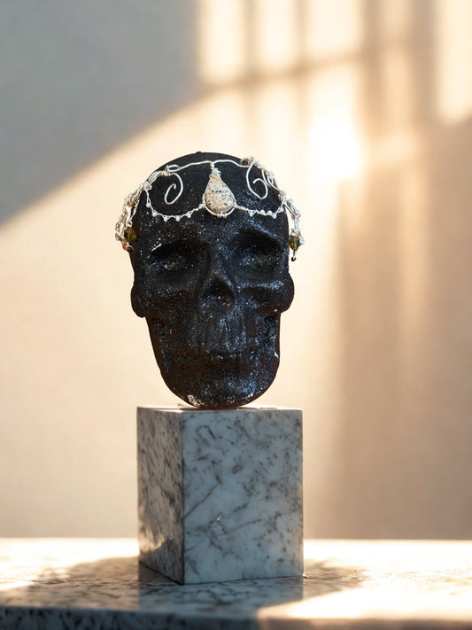 Silver Elven Court Crown | Adjustable Teardrop Fantasy Headpiece