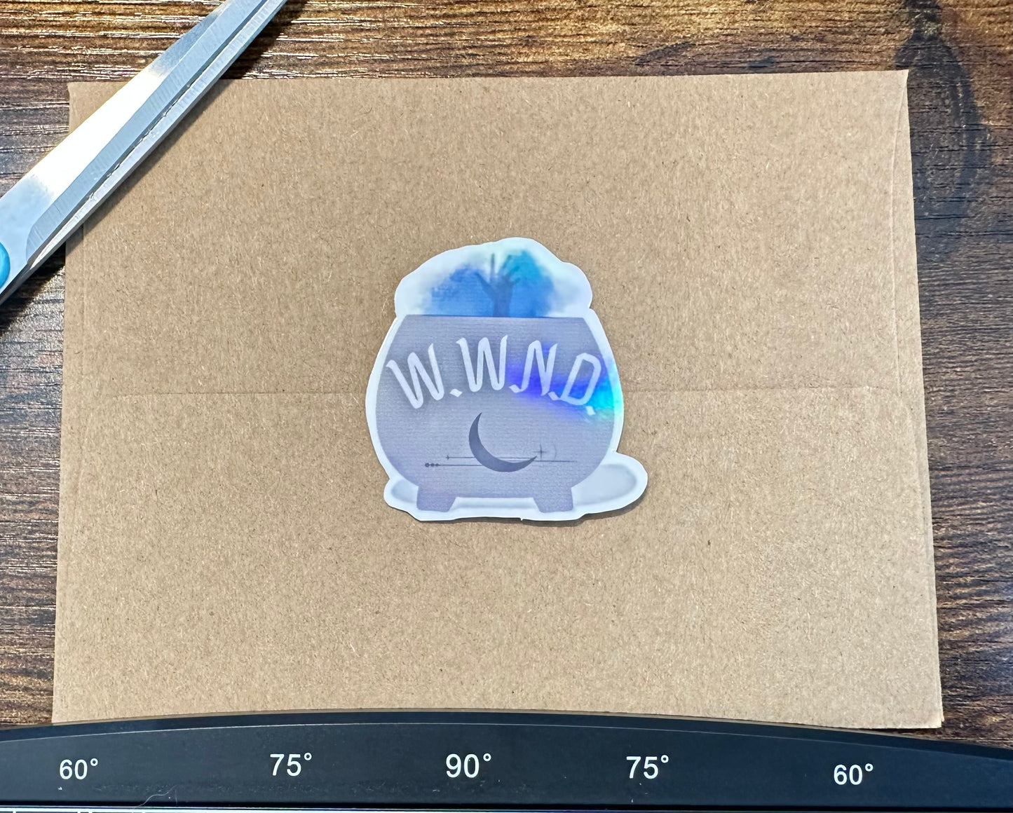 “What Would N** Do?” Vinyl Sticker – ACOTAR Inspired, Empowered Book Girlies Collection