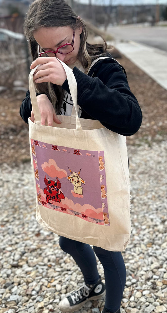 Original Critters on Cloud Nine Tote Bag