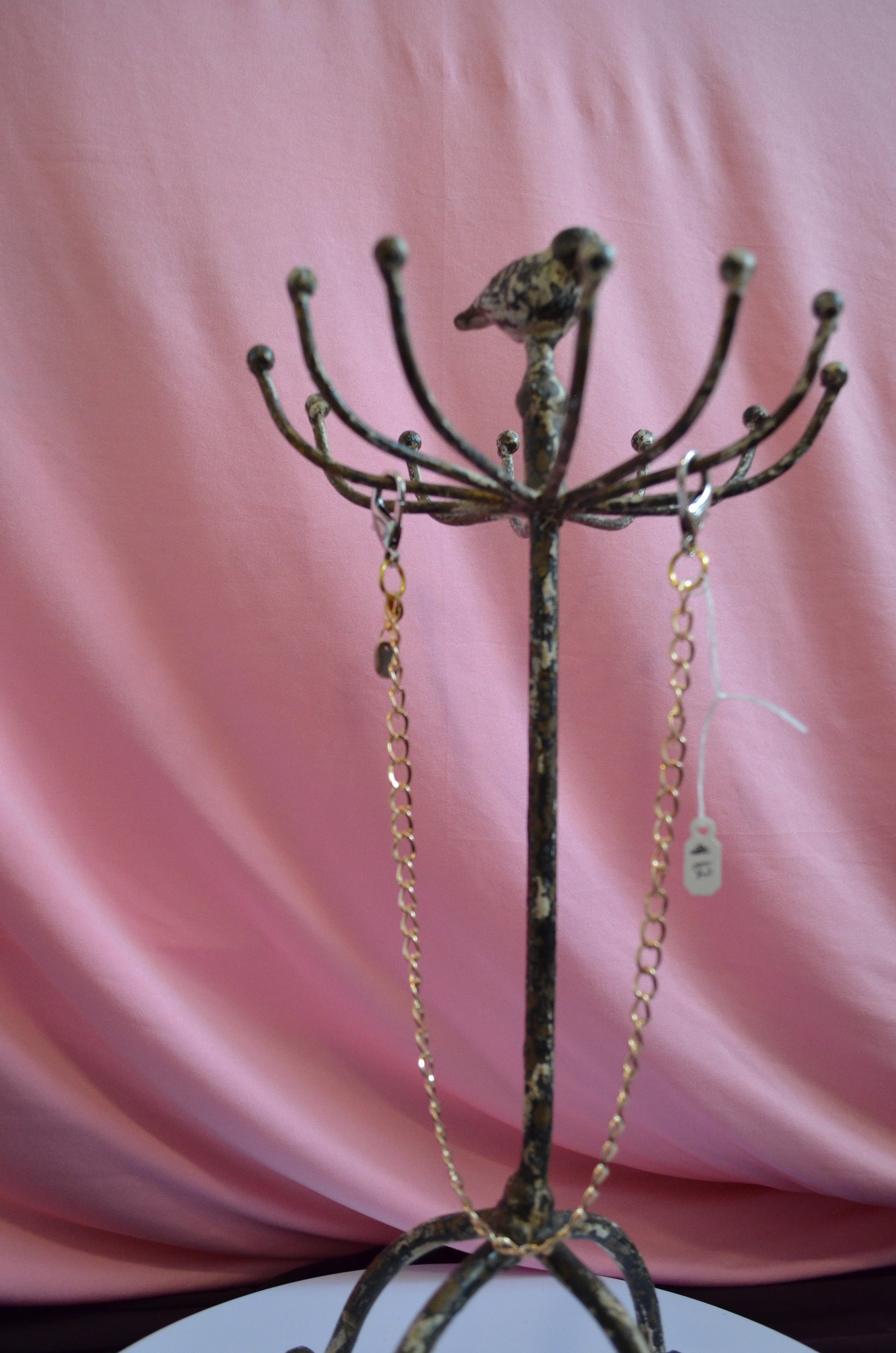 Paisley Clasp 15" Gold Bag Chain
