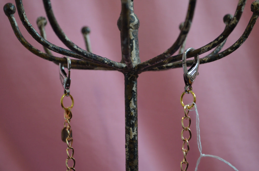 Paisley Clasp 15" Gold Bag Chain